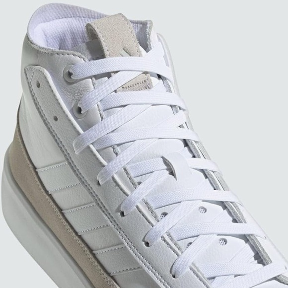 NIB [Adidas] ZNSORED Hi-Top Sneakers Cloud White Unisex Mens 11.5, Womens 12.5 - Picture 7 of 15